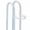 Bicycle Stand for 4 Bikes Floor Freestanding Galvanized Steel
