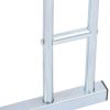 Bicycle Stand for 4 Bikes Floor Freestanding Galvanized Steel