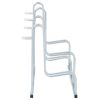 Bicycle Stand for 4 Bikes Floor Freestanding Galvanized Steel